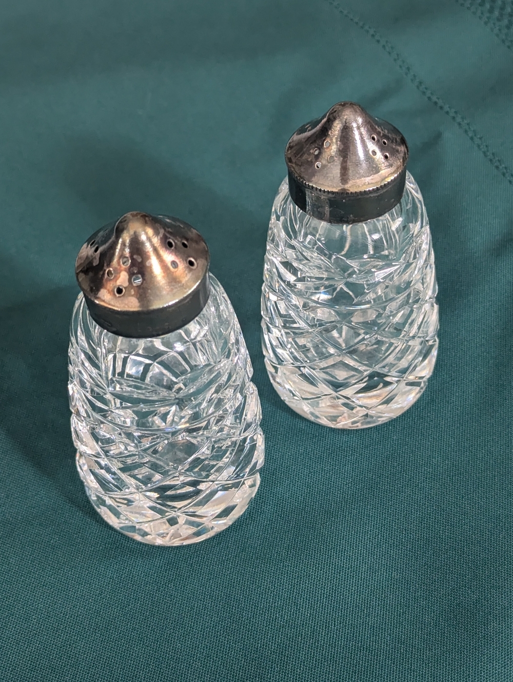 Waterford Crystal Glandore Salt and Pepper Shakers